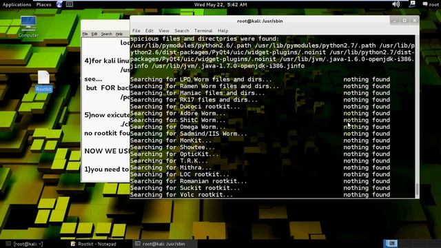 Detecting Rootkits in Kali linux смотреть онлайн