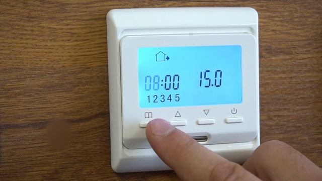 Терморегулятор Е 51.716. Настройка и режимы кратко смотреть онлайн