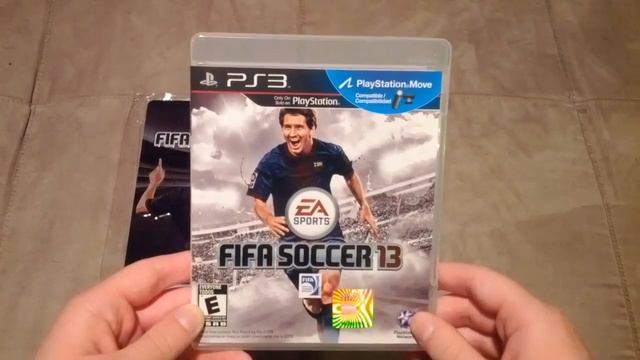 Fifa 13 Unboxing (PS3) + Messi Steel Book Case! Release Day! (HD) смотреть онлайн