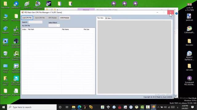 حل مشكلة برنامج CriPackedFileMaker وبرنامج PES Next-Gen CPK File Manager للكومبيوتر فقط смотреть онлайн