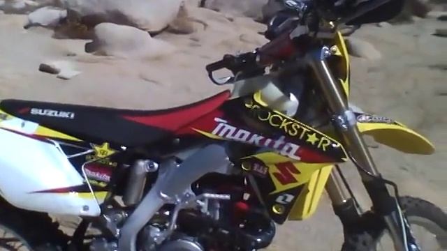 suzuki RMX 450 Enduro Ackropovic Full system смотреть онлайн
