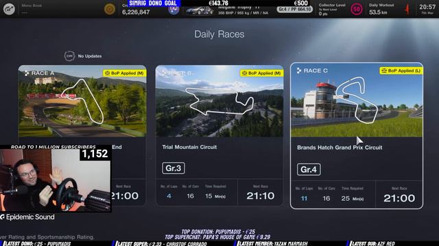 🔴LIVE GT7 | GETTING READY FOR THE A+ HUNT TO CONTINUE | 1 WEEK W/ FANATEC GT DD PRO смотреть онлайн