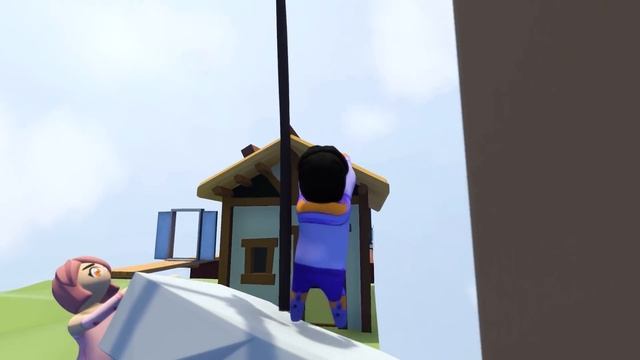 What If Potatoes Fell From The Sky!? - [HUMAN FALL FLAT - SKY FLOORS] смотреть онлайн