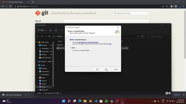 How to download & install Git in windows 11 смотреть онлайн
