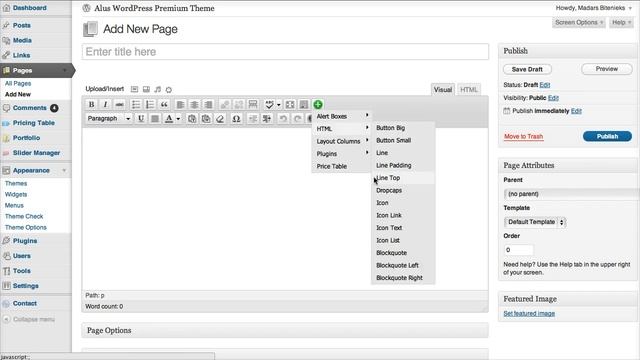Shortcodes Generator Wordpress Premium Theme смотреть онлайн