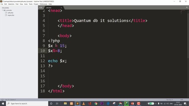 PHP COMPARISON OPERATOR|IN HINDI #PHP #PHP OPERATOR #QUANTUMDBITSOLUTIONS смотреть онлайн