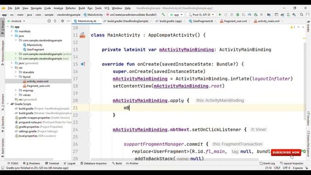 Kotlin Android Extensions got deprecated, welcome View Binding смотреть онлайн