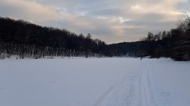 На лыжне. Парк Царицыно. 20.01.2024 смотреть онлайн