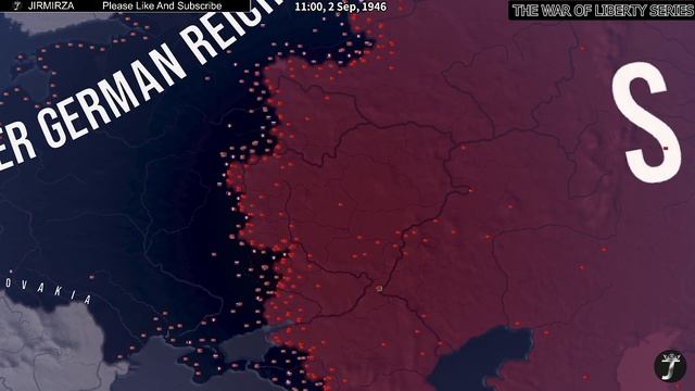 German Reich Vs Soviet Union / The War Of Liberty III - Hoi4 Timelapse смотреть онлайн