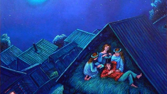 Пушкин в сене. Стихи Л.Пахомовской читает Ольга Ивакина. Художник Игорь Шаймарданов