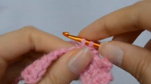 Как вязать пико крючком - Пико из 3х петель из одной петли