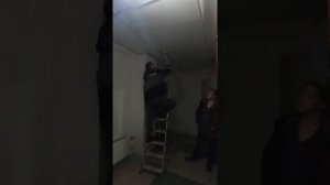 проверка пожарной сигнализации Репино 22, 7й подъезд, 1й этаж 04.03.2022 УК ООО Репино