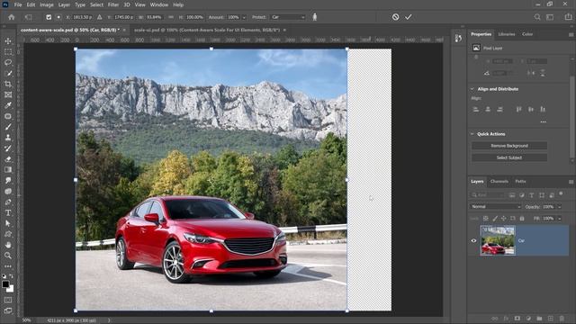 How To Resize an Image WITHOUT Stretching It - Photoshop Tutorial смотреть онлайн