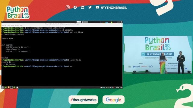 Django, asyncio e websockets - Asa [PyBR2022] смотреть онлайн