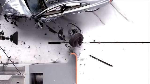 Краш тест Volvo S80 2014 Volvo S80 small overlap IIHS crash test смотреть онлайн