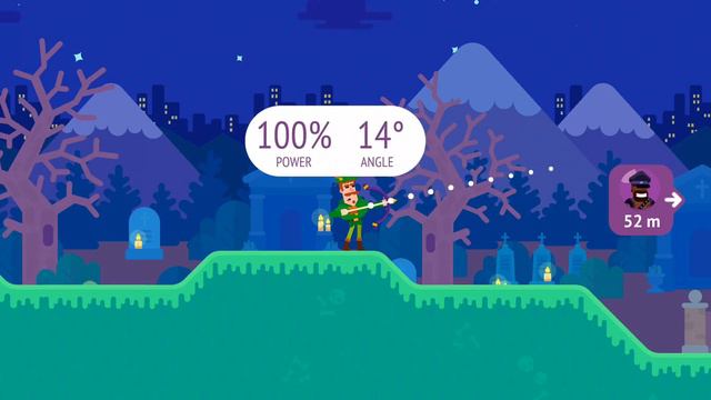 Bowmasters Walkthrough: Robin Hood vs Mr. Overlord. 💘 Бовмастерс Геймплей смотреть онлайн