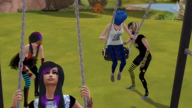 Emo Girls Sims 4 смотреть онлайн