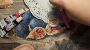 Работа с молдами. Кукольные лица, роспись. Молды от HobbyPage