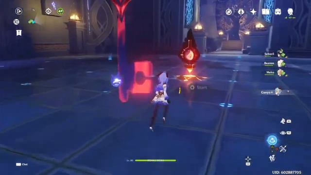 Grinding Artifacts- Crimson Witch set(Genshin Impact) смотреть онлайн