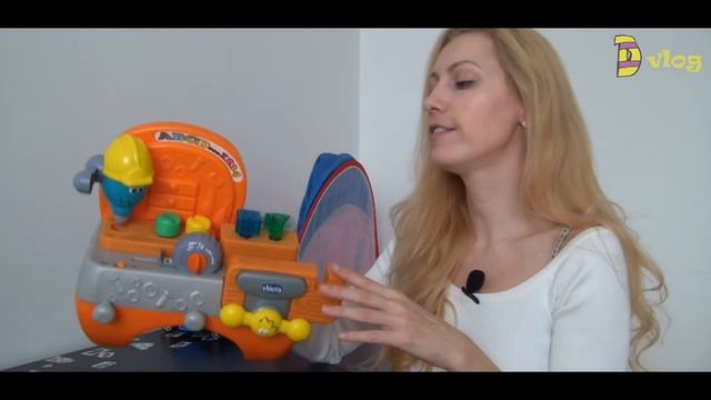 РАЗВИВАЮЩАЯ ИГРУШКА НАБОР ПЛОТНИКА Chicco или МАЛЫШ играет в плотника/Игрушки напрокат. смотреть онлайн