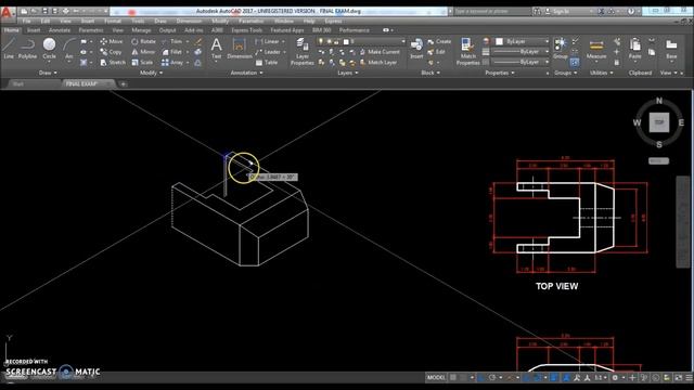 AutoCAD Drawing | How to Draw Isometric View | AR. ANJ смотреть онлайн