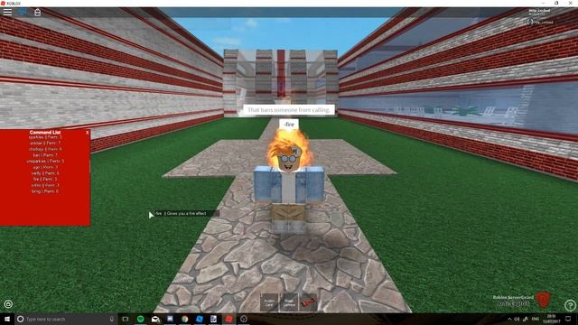 Roblox Server Guard commands! смотреть онлайн