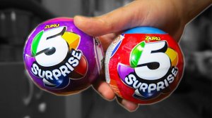 5 СЮРПРИЗОВ ЗУРУ для Мальчиков VS Девочек ШАР СЮРПРИЗ zuru 5 surprise