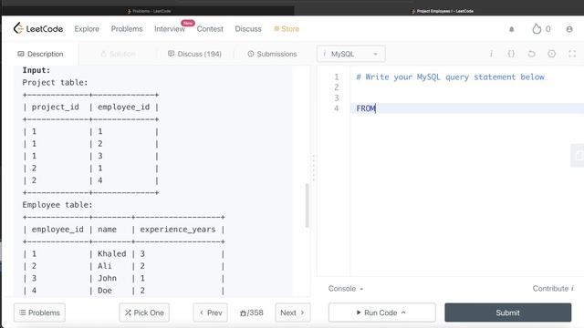 LeetCode 1075 Facebook/Meta Interview SQL Question with Detailed Explanation | Practice SQL смотреть онлайн