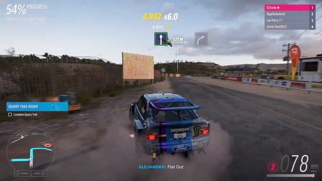 Forza Horizon 5 ROAD RALLY QUARRY TRAIL with 1994 Hoonigan Ford Escort RS Cosworth “Cossie V... смотреть онлайн