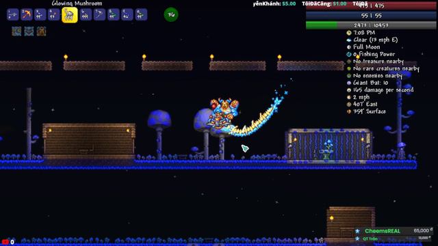 Hướng Dẫn Chơi Terraria Cơ Bản #26 : Xây Khu Farm Nấm Xanh Và Tìm NPC Truffle смотреть онлайн