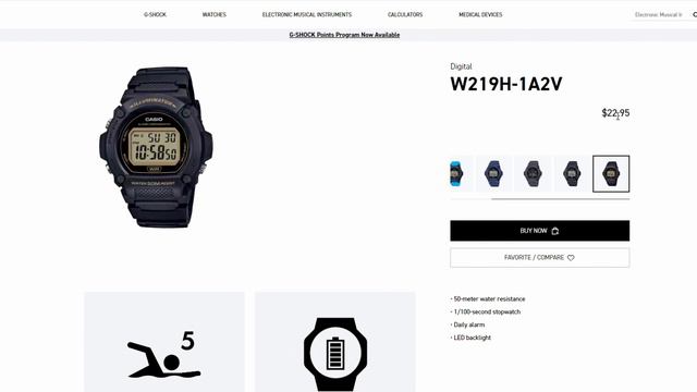 Casio W-219H лучшие часы Касио? Стоит ли покупать? смотреть онлайн