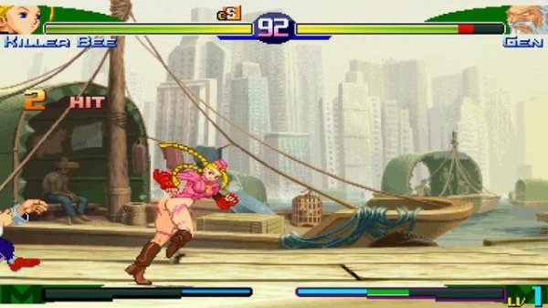 [MUGEN GAME] Hyper Street Fighter Zero by Ehnyd (UPDATE 1.1) - Cammy (Killer Bee) Playthrough