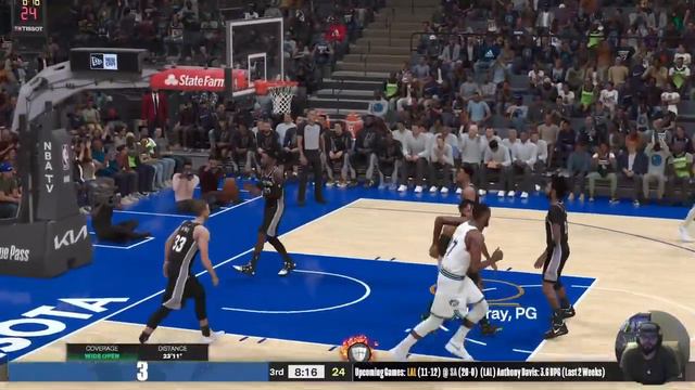 NBA 2K*SPURS 🏀 21/82 @Timberwolves смотреть онлайн
