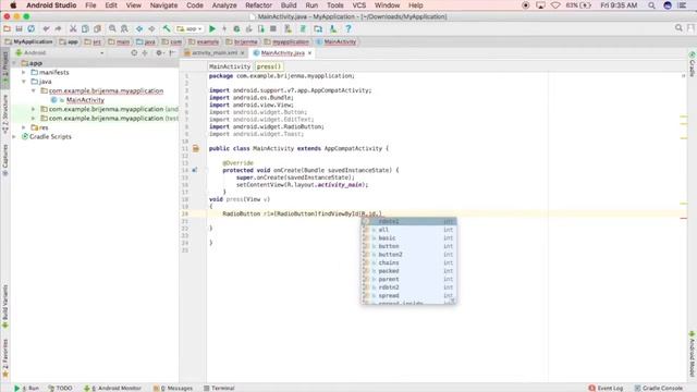 How to add RadioButton in Android Studio смотреть онлайн