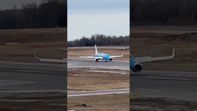 KLM Embraer E190 ( PH-EZT ) landing in Oslo Sandefjord Torp Airport смотреть онлайн