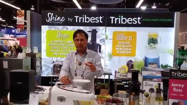 Green Star Pro Lifestyle Juicer vs Shine Entry Level Juicer Talk at Expo смотреть онлайн