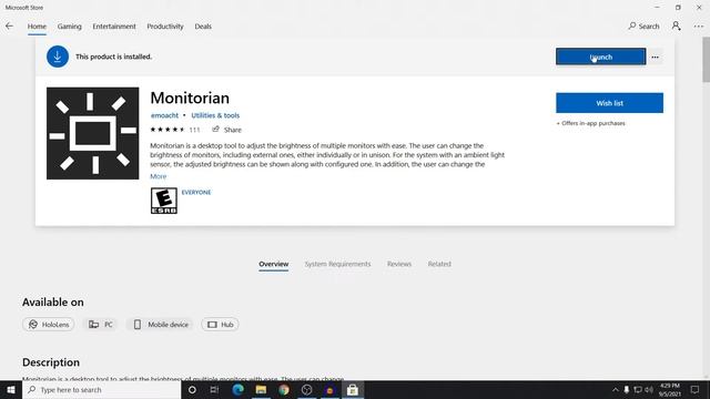 How to Adjust Monitor Brightness in Windows Directly From PC |Control Extended Monitor Brightness смотреть онлайн