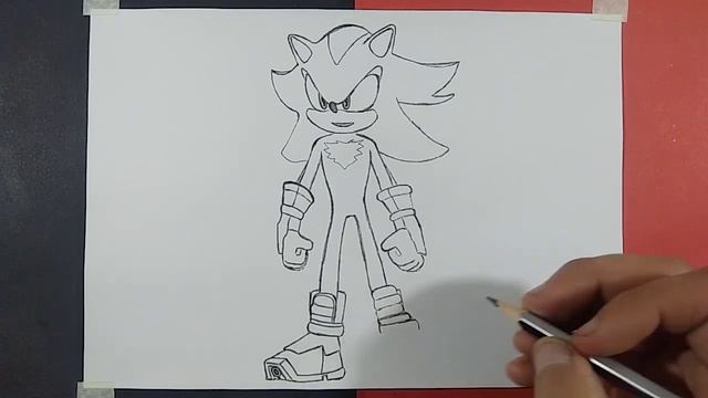 Dibujando a Shadow | Sonic Boom | Drawing Shadow смотреть онлайн