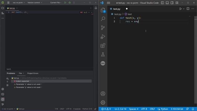 ОГРОМНЫЙ обзор и сравнение PyCharm и Visual Studio Code смотреть онлайн