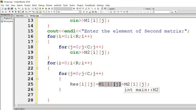 C++ Programming #24: Program to Add Two matrices смотреть онлайн