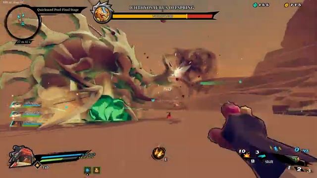 Gunfire Reborn Second Boss Guide Ichthyosaurus Offspring + Fast Completion смотреть онлайн
