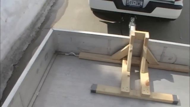 How to Build A Motorcycle Wheel Chock & Transport your Bike Securely смотреть онлайн