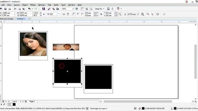 TUTORIAL MEMBUAT POLAROID DI COREL DRAW #TUTORIALCDR5 смотреть онлайн