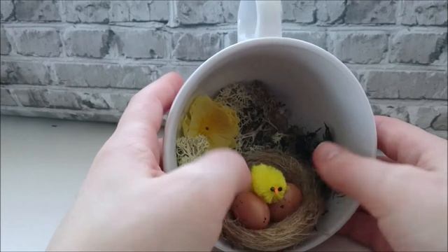 Весенняя композиция в кружке/Весенний декор смотреть онлайн