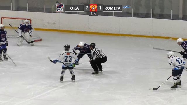 ОКА vs СШОР №1-КОМЕТА 2011 17.02.2024. смотреть онлайн
