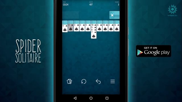 Spider Solitaire for Android смотреть онлайн