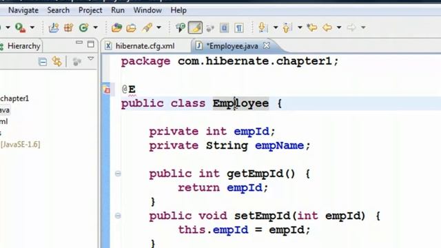 Java Hibernate Tutorial Part 4 Our First Class! смотреть онлайн