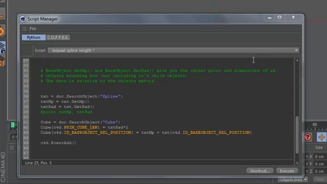Python tutorial: Calculate Spline length (3 ways) смотреть онлайн