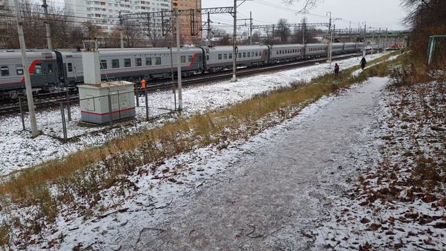"Будущий Крымский" Электровоз ЭП2К-224/--- с Крымским поездом смотреть онлайн