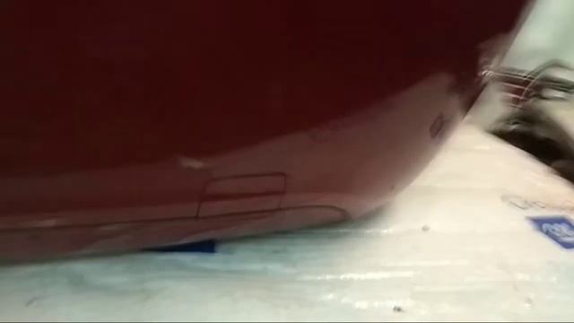 Тёмно-красный задний бампер Cruze седан смотреть онлайн